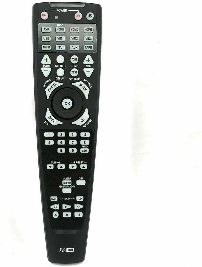 New AVR700 fit for Harman KARDON AV Receiver Remote Control AVR70 AVR70C AVR-700