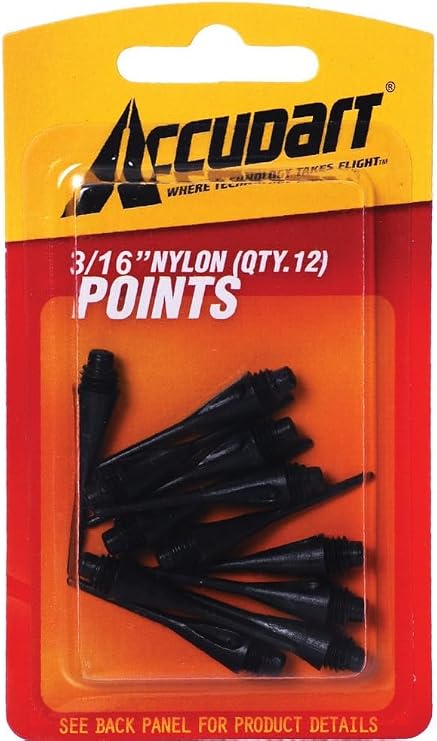 Accudart Pack of 12 Nylon Points
