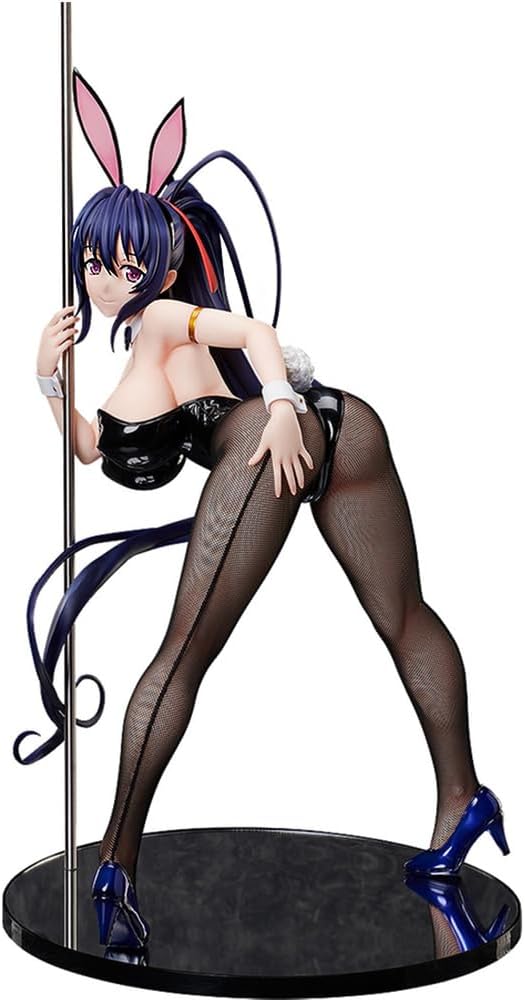 Akeno Himejima Figure Anime Original Painting Statue Bunny Girls Model 40CM Illustration Characters Figurine Sculpture Decoration Collectible Gift