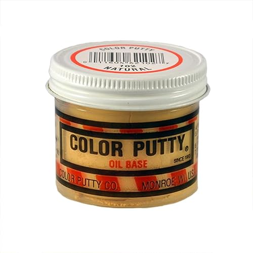 6-Pack of 3.68 oz Color Putty 102 Color Putty Natural Oil-Based Putty