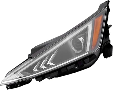 Headlights Assembly Compatible with 2019-2020 Hyundai Elantra SE/SEL, Halogen Front Headlight, Left Driver Side Headlamp Replacement