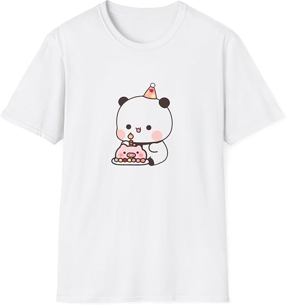 Bubu Celebrating Birthday Bubu and Dudu Unisex Comfort Tee