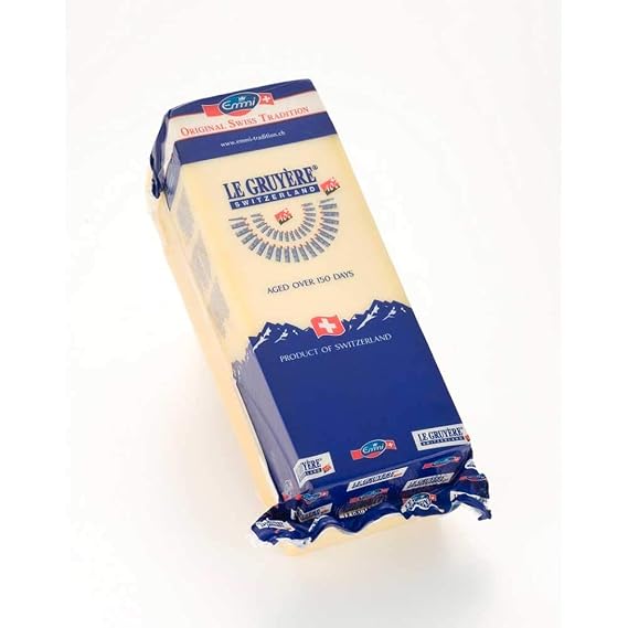 Emmi Le Gruyere King Cut Cheese, 5 Pound - 2 per case.