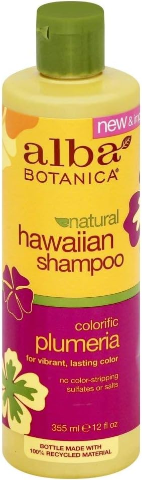 Alba Botanica - Alba Botanica Hawaiian Natural Shampoo Colorific Plumeria - 12 Fl Oz - Pack of 1
