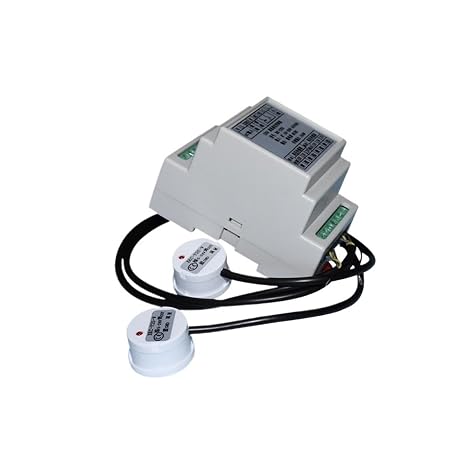 Liquid Level Sensor, High and low Water level Controller Automatic Water Monitor Automatic level Controller Industrial Water Tank Water level Sensor(5M Cable)