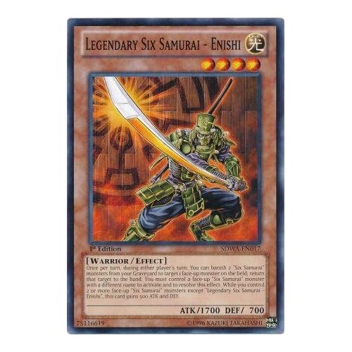 Yu-Gi-Oh! - Legendary Six Samurai - Enishi SDWA-EN017 - Structure Deck: Samurai Warlords - 1st Edition - Common