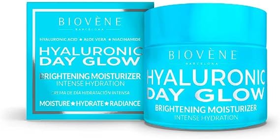HYALURONIC Day Glow brightening moisturizer Intense Hydration 50 ml