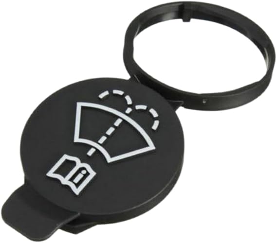 Windshield Wiper Washer Fluid Reservoir Tank Bottle Cap,Car Wiper Bottle Cover,Car Washer Fluid Cap Compatible with GMC Cadillac Chevrolet Buick Vauxhall OEM#:13227300 1450270