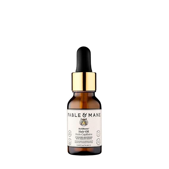 Fable & Mane Mini HoliRootsTM Pre-wash Hair Treatment Oil 0.48 oz/ 14.4 mL