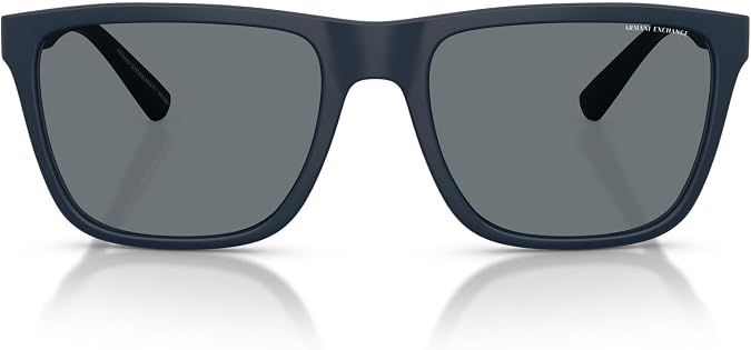 Armani Exchange mens Ax4080s Square Sunglasses