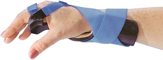 AliMed Ulnar Deviation Wrist Splint, Long, Left, Large