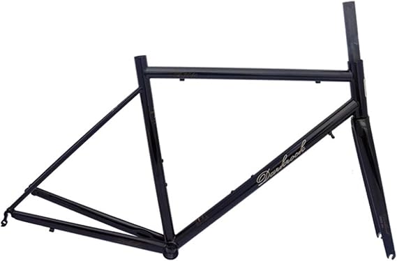 47/50/ 53cm Cr-Mo Steel Frame 700C Road Bike Frameset C Brake 100/120mm Quick Release With Carbon Fork