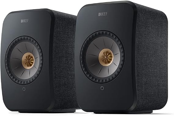 KEF LSX II Wireless Hi-Fi Speaker Carbon Black