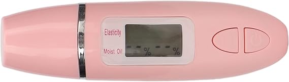 Digital Skin Moisture Meter Portable Skin Care Water Oil Tester Detector for Moisturizing Analysis
