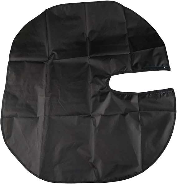 Professional Barber Cape,Short Waterproof Salon Hair Cutting Cape,Hair Dye Salon Cape for Unisex,Makeup Apron for Comb-out Styling Shampoo and More
