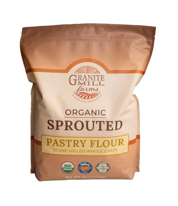 Granite Mill Farms Sprouted Organic Pastry Flour, 5 lb