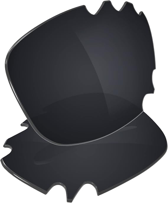 Galvanic Replacement Lenses for Oakley Jawbone Vented | Racing Jacket Vented sunglass - Black Polarized