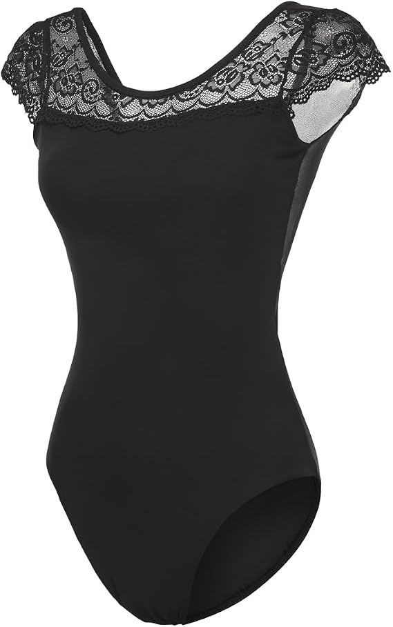 Women's Short Sleeve Leotards Ballet Dance for Adult Yoga