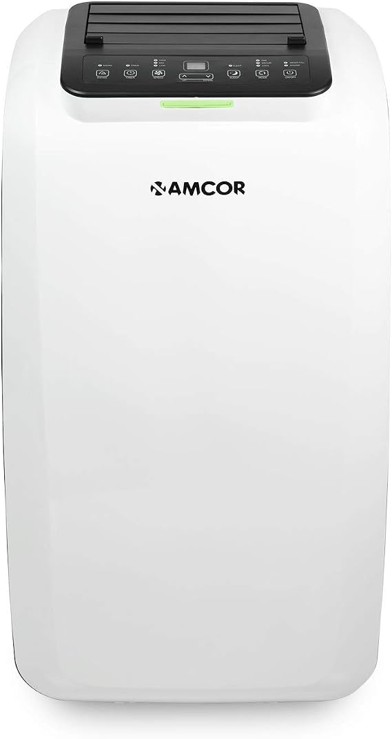 Amcor 12000 BTU Portable Air Conditioning Unit Mobile Air Conditioner 1.16 kW - White