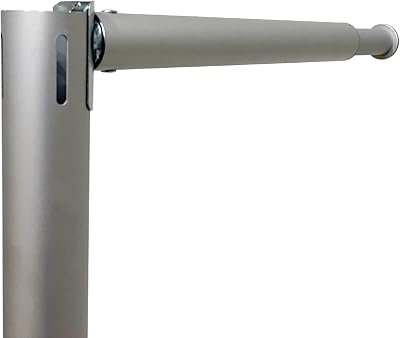 Slip-On Drape Support 10 to 18 for Backdrop Stand, Pipe and Drape Stand Kit Double Backdrop Frame2 Pack