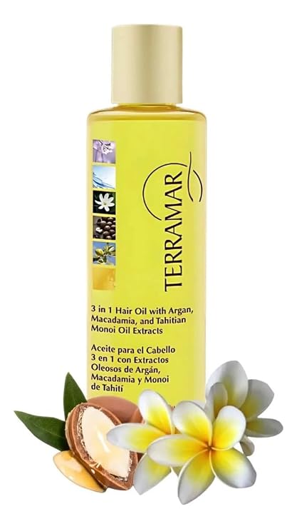 Oleo Terramar Hair Treatment Oil 3-in-1 Repair & Shine (120ml)