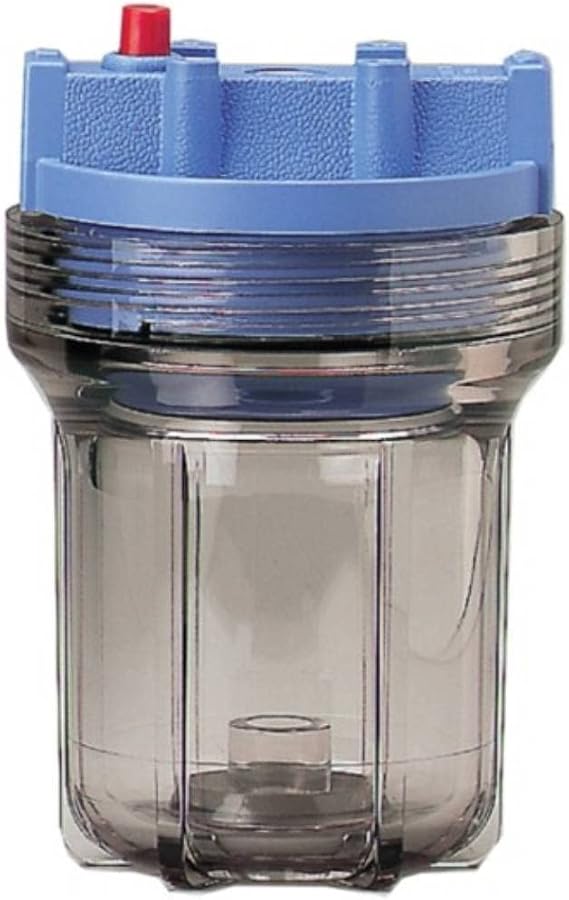 Pentek PENTEK-158110 .38 in. 5 Water Filter Housing - Clear-Blue