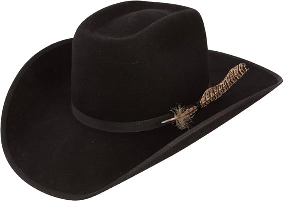 Resistol 4X Tuff Hedeman Holt B Black Felt Cowboy Hat