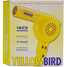 Conair Pro Yellow Bird Hair Dryer (Model: YB075W)