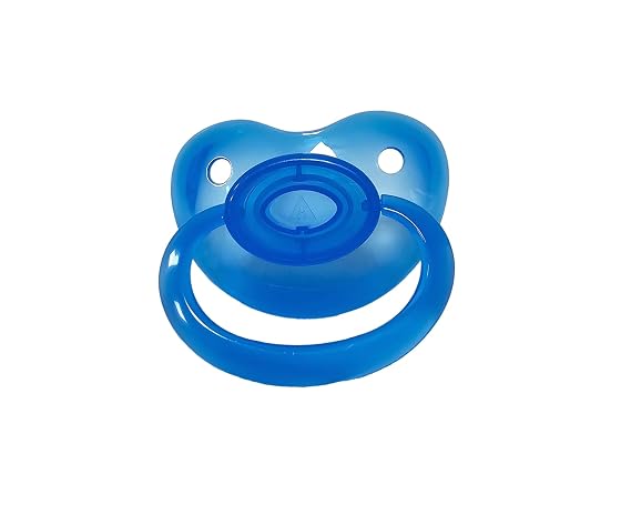 Rearz Pacifier Addict - Fixx - Jumbo Functional Adult XXL Silicone Pacifier - Size 10 True Blue