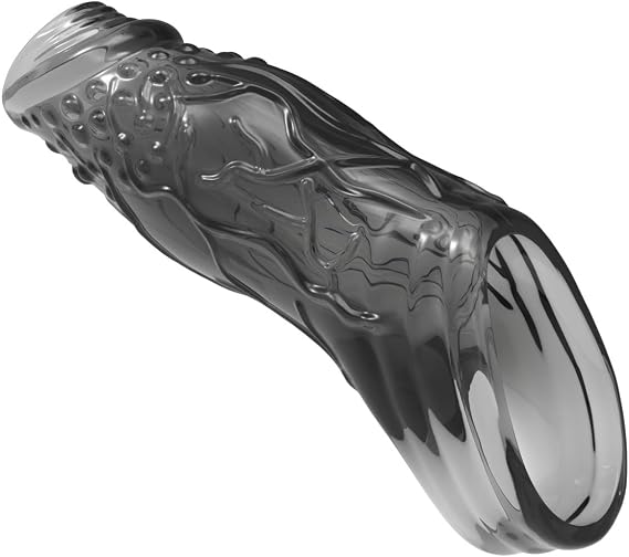 Silicone Sleeve Extension Sheath Ring Vibators Toys for Men HZ16