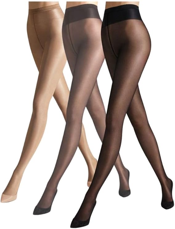 Wolford Neon 40 Tights 3 for 2-Small-Black
