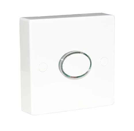 LOWENERGIE 6A illuminated timer switch rundown time lag energy saving, 12sec-12min adjustable 2 Wire