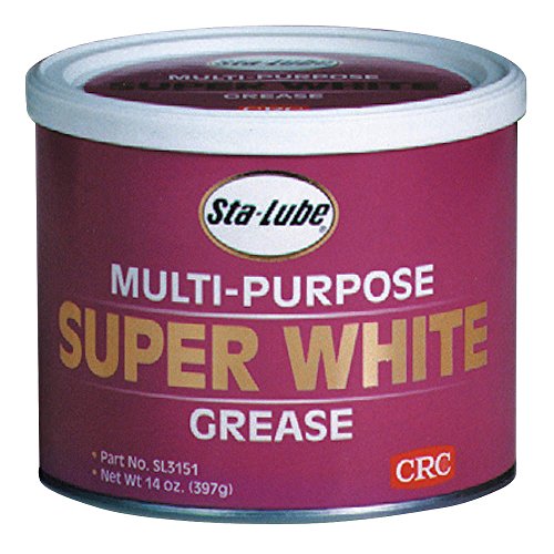 Sta Lube Multi-Purpose Grease, 14 oz., White