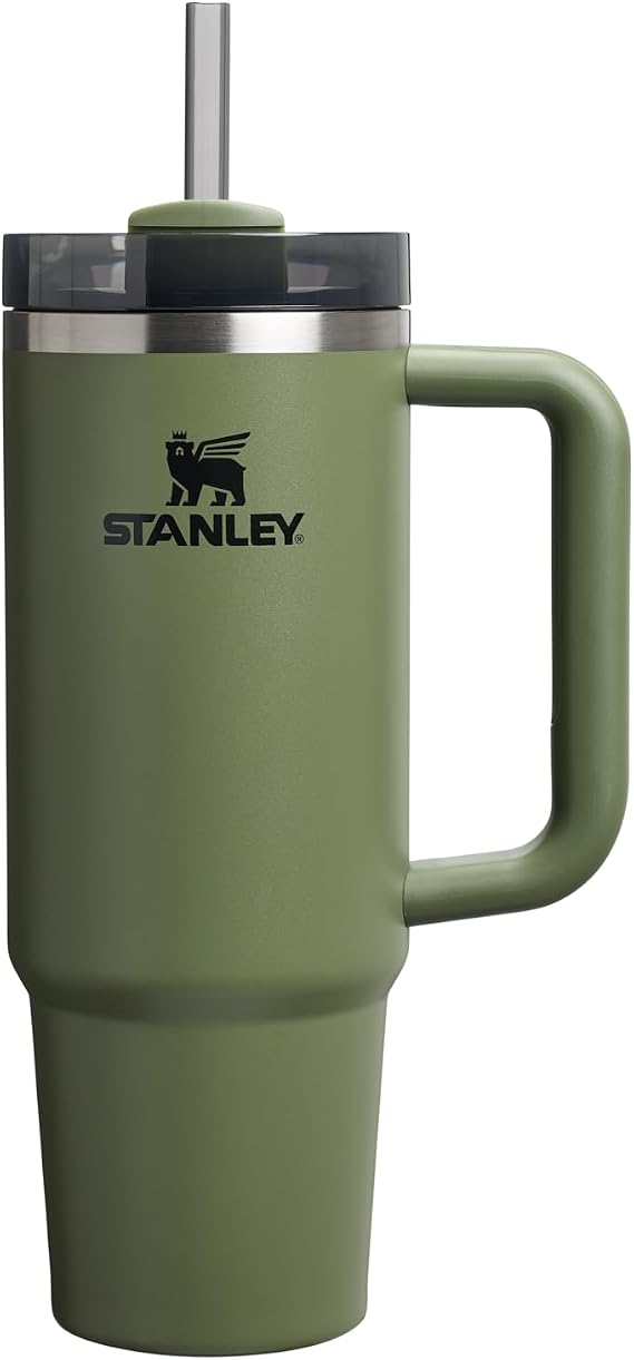 Stanley 1913 Quencher H2.0 Flow State Vacuum Insulated Tumbler Dried Pine 30 oz / 0.89 L