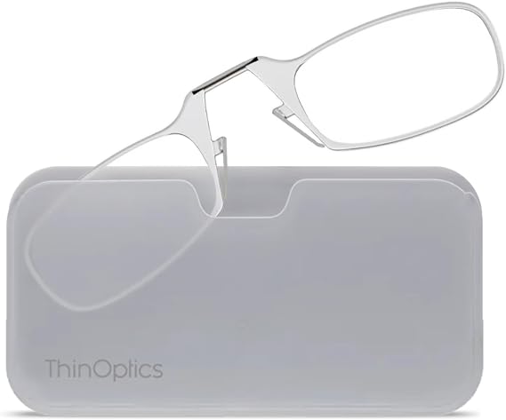 ThinOptics With Pod Case, Clear, 1.00