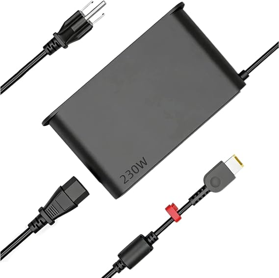 245W 230W Charger Compatible with Lenovo Legion 7 5 7i 5i Legion Slim 7 7i 5 5i LOQ Gaming 15 16 15IRX9 Thinkpad P1 P16 P15 P73 P72 P71 P53 P52 ThinkBook 16p Power Supply Adapter Cord