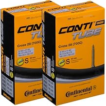 Continental Cross 28" 700x32-47c Inner Tubes - 60mm Presta Valve (Pack of 2 Tubes)
