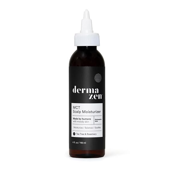 Dermazen MCT Scalp Moisturizer Hydrates Dry, Flaky, Itchy Scalp & Skin 4oz