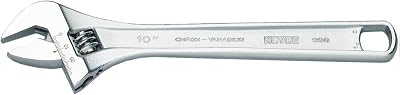 Heyco 390000682 390 Adjustable Wrench, Silver, 160 mm