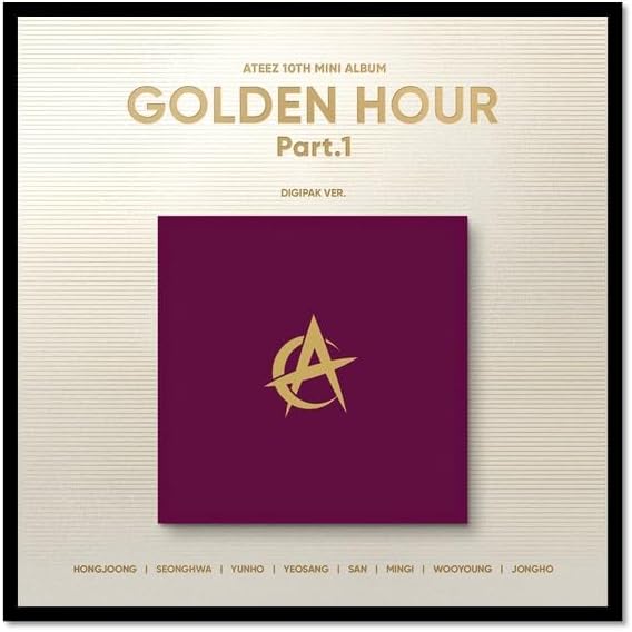 Dreamus ATEEZ GOLDEN HOUR : Part.1 10th Mini Album Digipak Digipack Ver (YUNHO), undefined