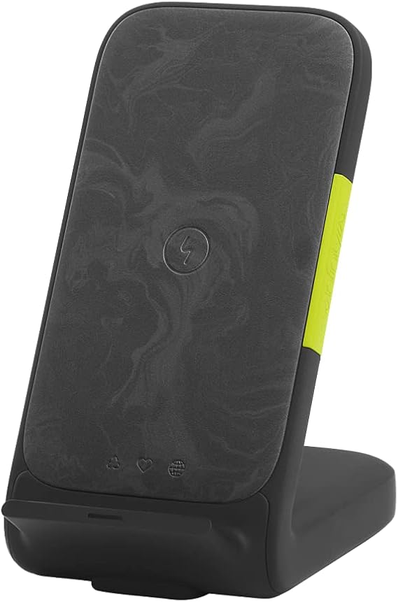 InfinityLab InstantStation Wireless Stand 33W PD USB-C and USB-A Compact Fast Charging Wireless Charger (Black)