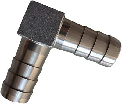 8mm-25mm Hose Barb 304 Stainless Steel Elbow Barbed Pipe Fitting Coupler Connector Adapter For Fuel Gas Water25mm