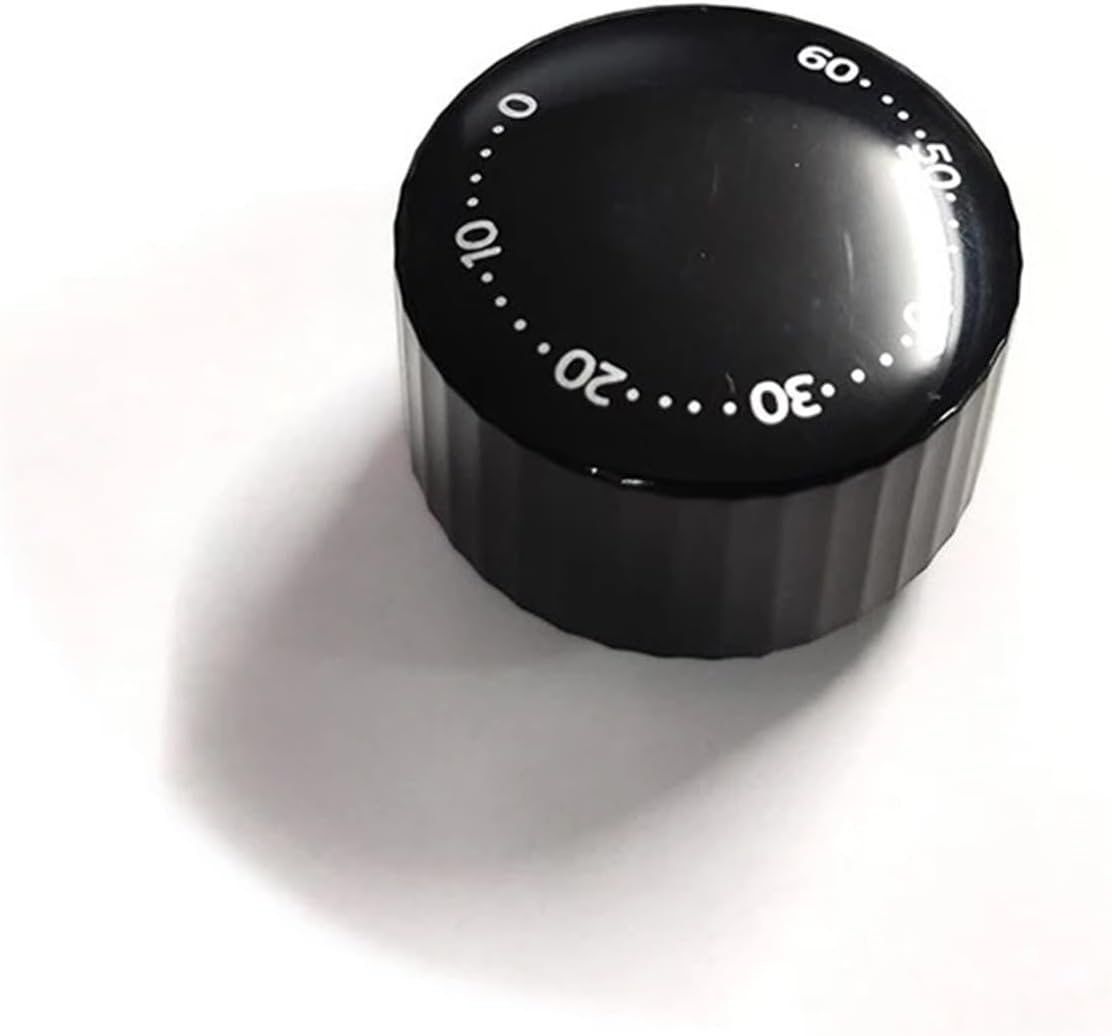 Air Fryer Switch Knob - Compatible With Philips HD9200 - Timing Knob Fryer Knob ReplacementBlack Short