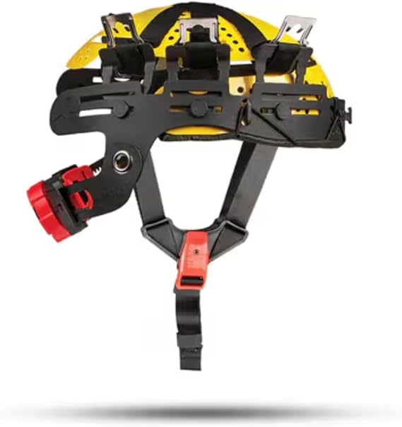 Lift Safety DAX Suspension Liner with MIPS and Chin Strap | DAX MIPS suspension w/plush crown pad 6-point ratchet liner, magnetic chin strap, adjustable fit, full-brim/cap compatibility