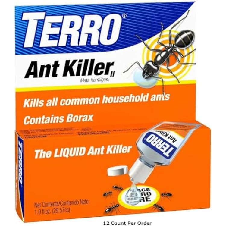 TERRO 1 oz Liquid Ant Killer ll T100 Pack of 2