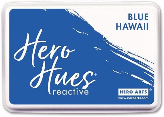 Hero Arts AF429 Ink, Blue Hawaii Reactive Ink