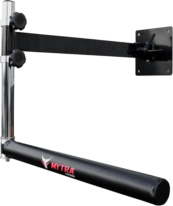 Mytra Fusion Wall Mount Boxing Spinning Bar for Adults Adjustable Height Spinning Boxing Bar, Spar Bar Boxing Trainer for Boxing & Punching Speed, Head Movement, Focus & Accuracy Training