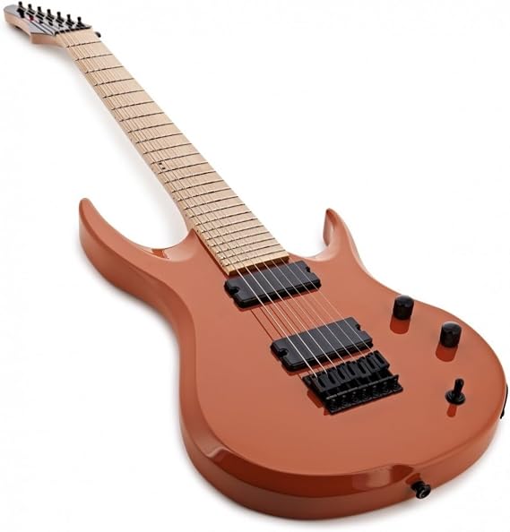 7-String Electric Guitar 27" Scale Length, 529 by G4M, Marmalade