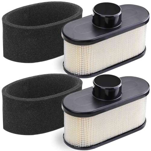 Emmawin 2 Pack FR691V Air Filter for Kawasaki FR651V FR730V FS481V FS541V FS600V FS651V FS691V FS730V Engine, Replace 11013-7046 Pre Cleaner 11013-0726 Air Filter