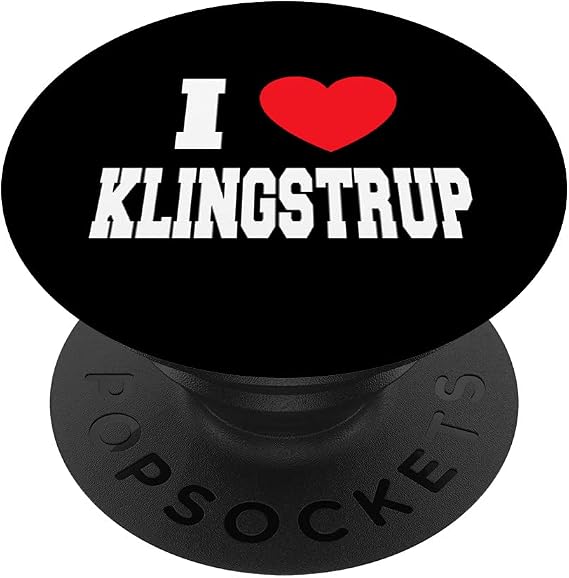I Love Klingstrup PopSockets Swappable PopGrip